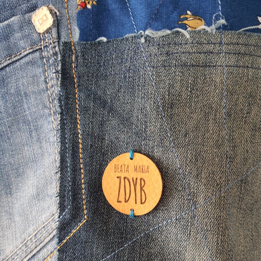 Swiss jeans boho bag