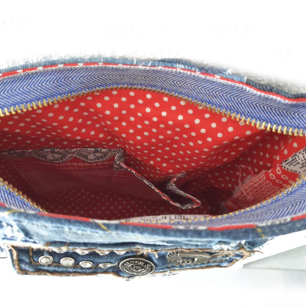 Swiss jeans boho bag, hippie chic, upcycled jeans bag, recycled jeans bag, denim bohemian tasche swiss made